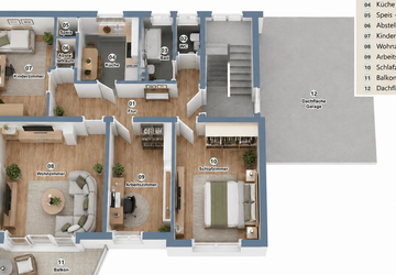 Wohnung Hof Neuhof - 4 Zimmer, 90 m&sup2;, 808&euro; | Angebot:27230795