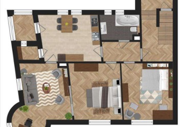 Wohnung Schleiz - 3 Zimmer, 76 m&sup2;, 530&euro; | Angebot:26047380