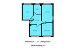Etagenwohnung Plauen - 3 Zimmer, 75 m&sup2;, 310&euro; | Angebot:26299331