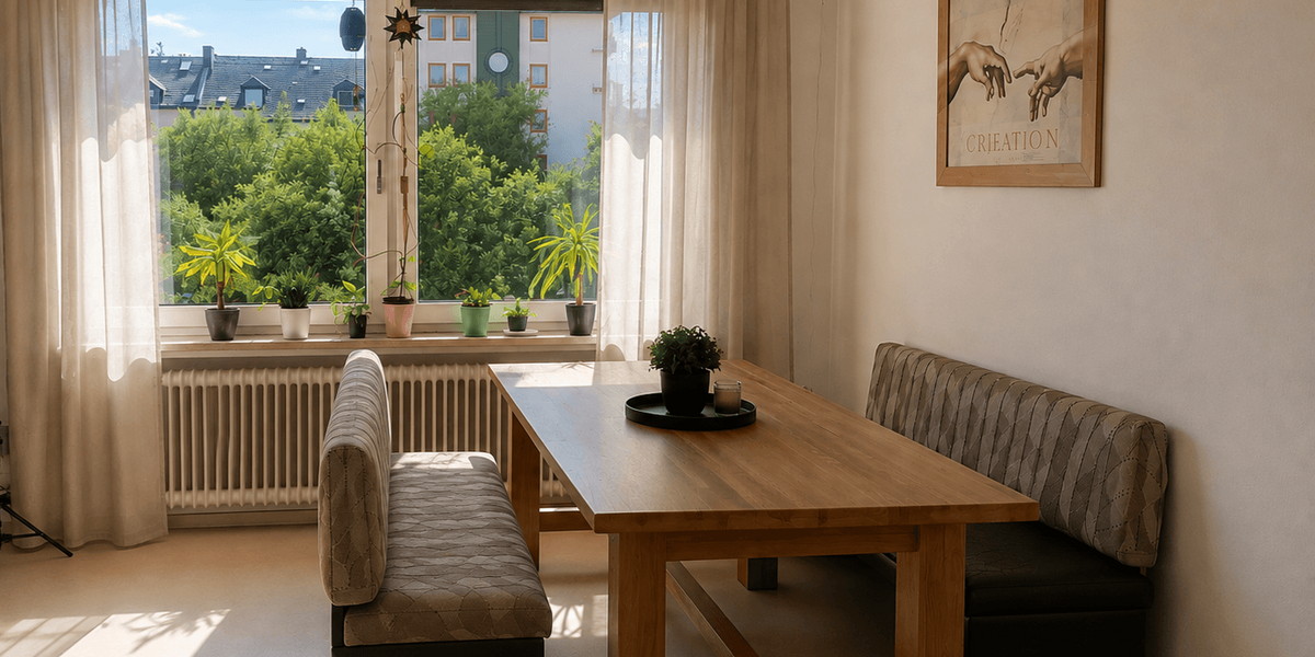 Etagenwohnung Hof Bahnhofsviertel - 3 Zimmer, 100 m&sup2;, 675&euro; | Angebot:27334567